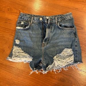 ZARA denim shorts